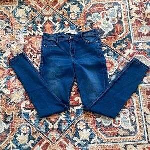 Zara Women's Trafaluc Deep Blue Skinny Jeans